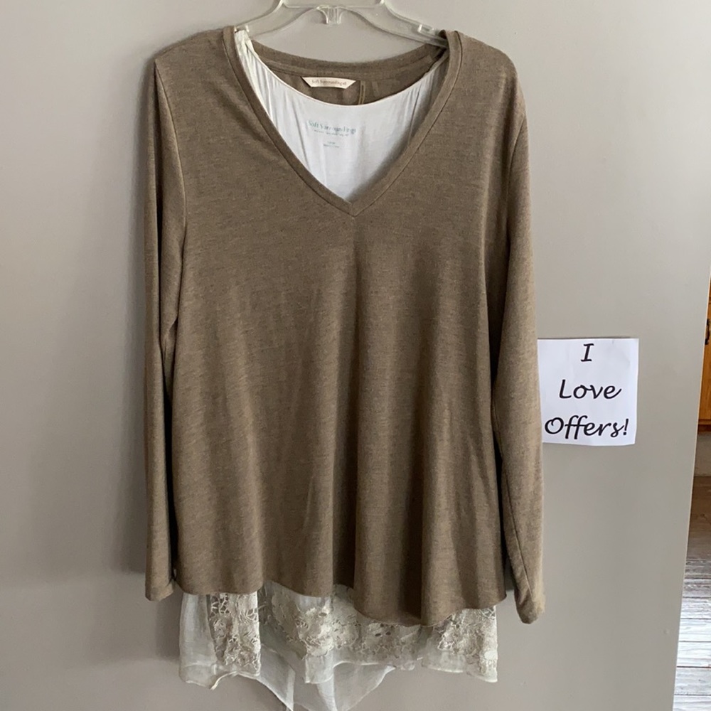 Araceli Silk Tank and Asymmetrical Sweater